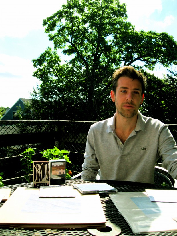 The porch w/ the Tea First catalogue