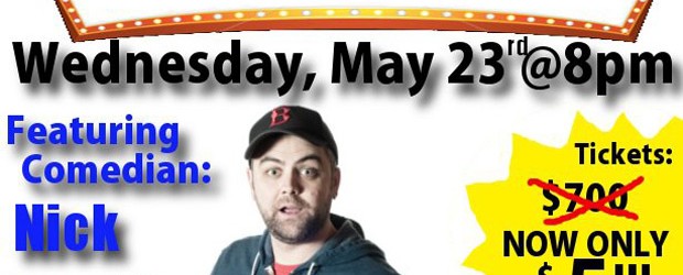 Binga’s Unreal Comedy Spectacular on May 23rd Binga's Unreal Comedy Spectacular